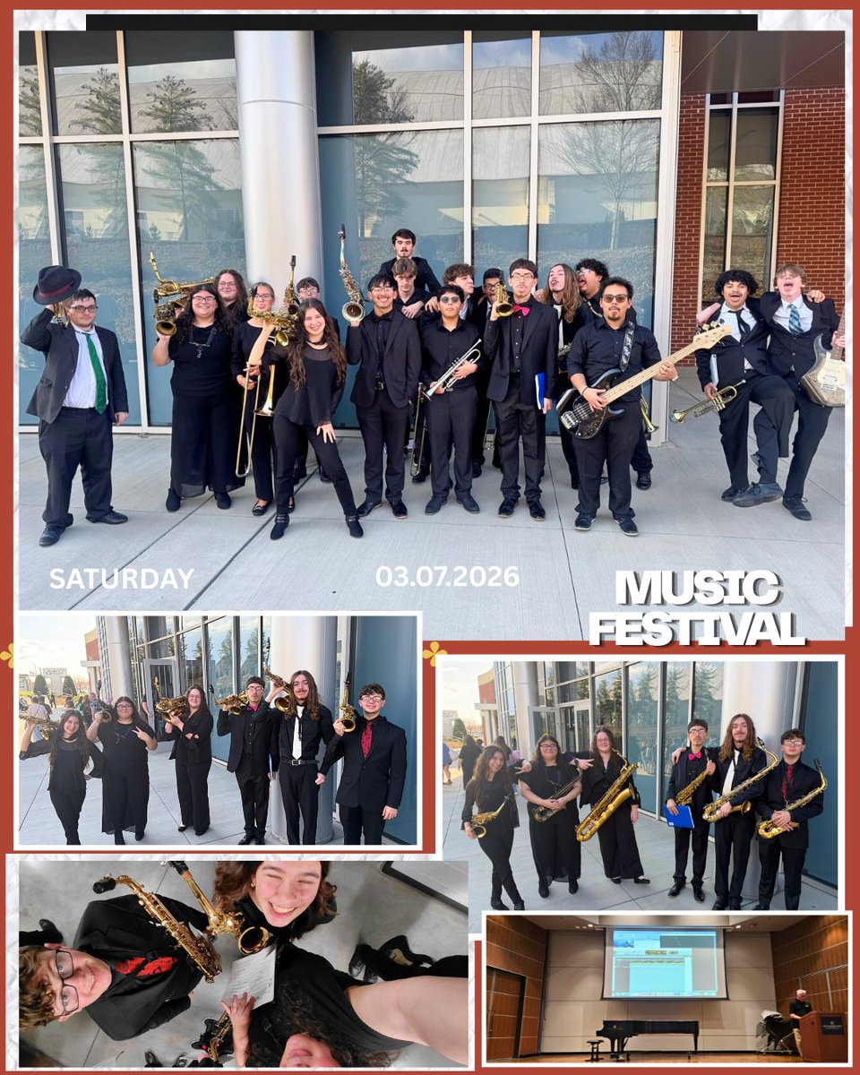 SCNMHS2023's tweet photo. Congrats! To SCHS Jazz Band, including several NMHS Members, for performing at the ETSU Jazz Festival!

#UnitedInMusic #jazzband https://t.co/hljZVpFH6j