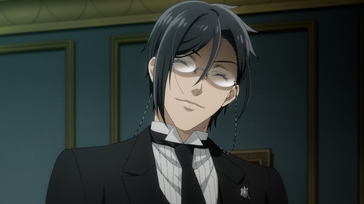 Crunchyroll's tweet image. Don't piss the demon off (or do 🤭). (via Black Butler -Emerald Witch Arc-)