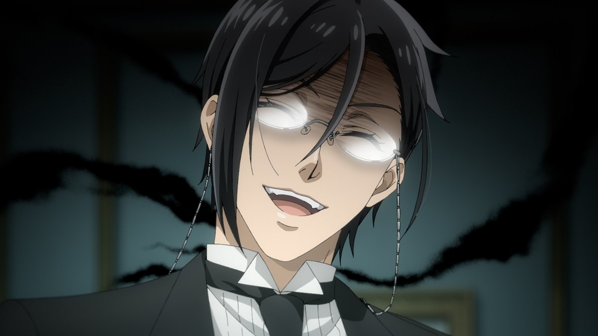 Crunchyroll's tweet image. Don't piss the demon off (or do 🤭). (via Black Butler -Emerald Witch Arc-)