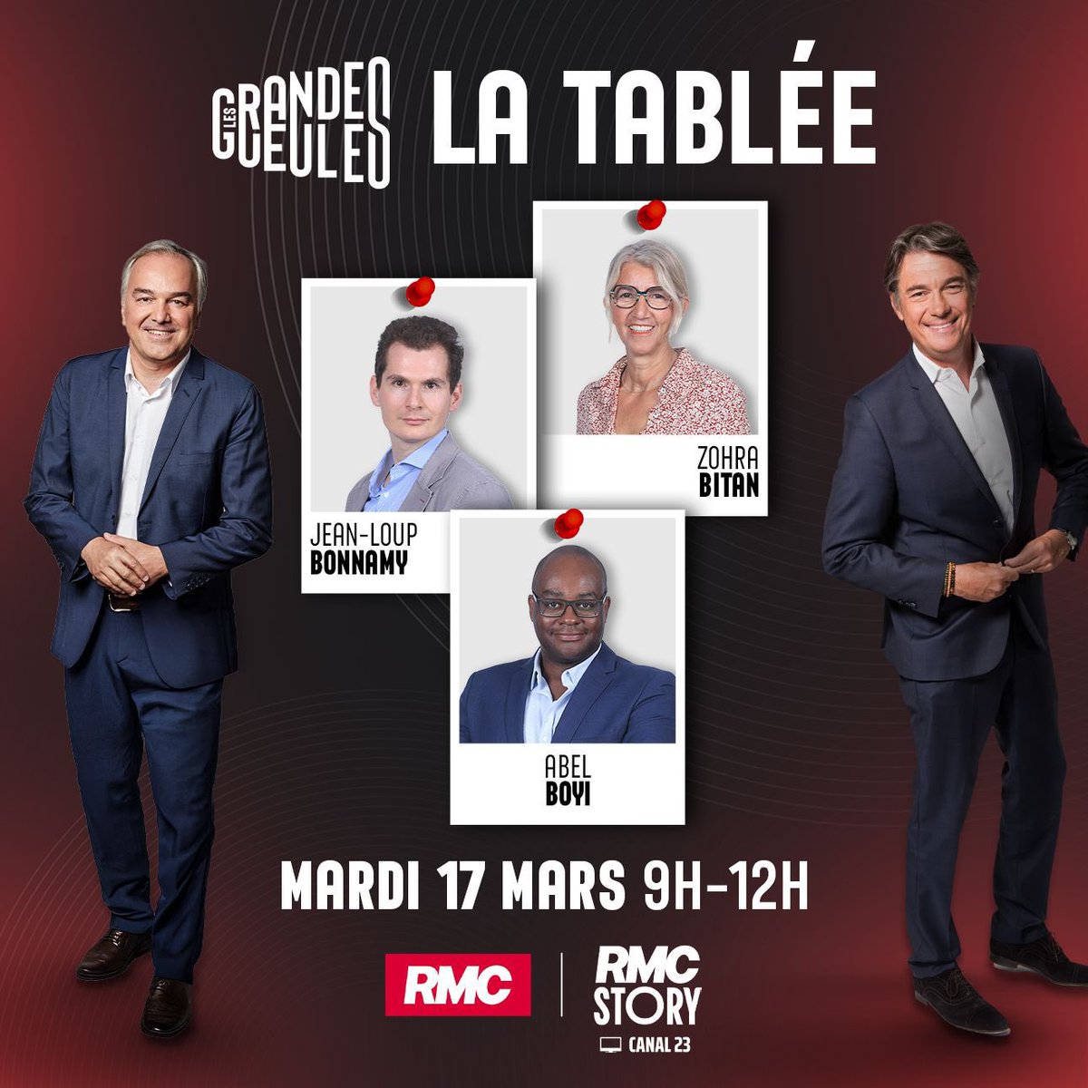 🔴🇫🇷 2nd TOUR des MUNICIPALES : 

-> <a href="/datirachida/">Rachida Dati ن</a>, candidate qualifiée à la mairie de Paris, sera face aux GG. 

-> À demain dès 9h sur <a href="/RMCInfo/">RMC</a> 🎙️et <a href="/RMCStory/">RMC Story</a> 📺