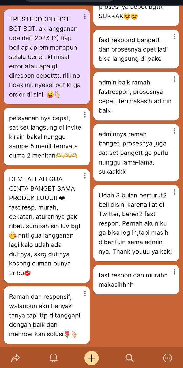 testi 1000+ | fast resp ke wa tweet media