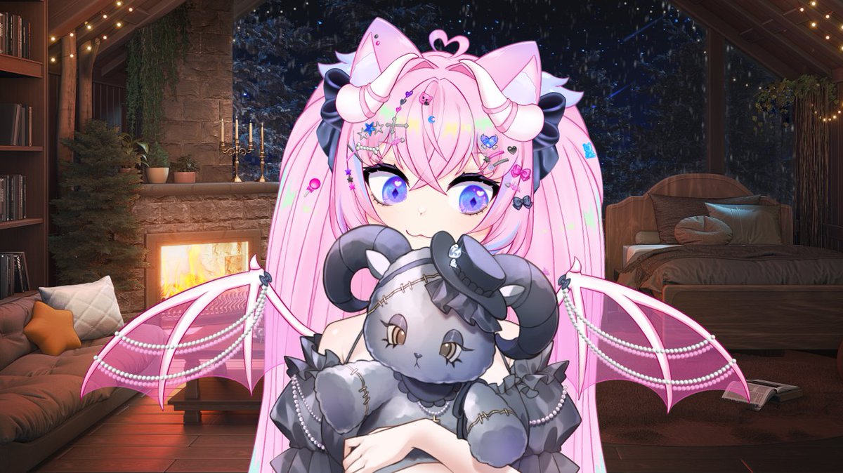 🌸Bright Bones💀Pink VTuber🌸 tweet media