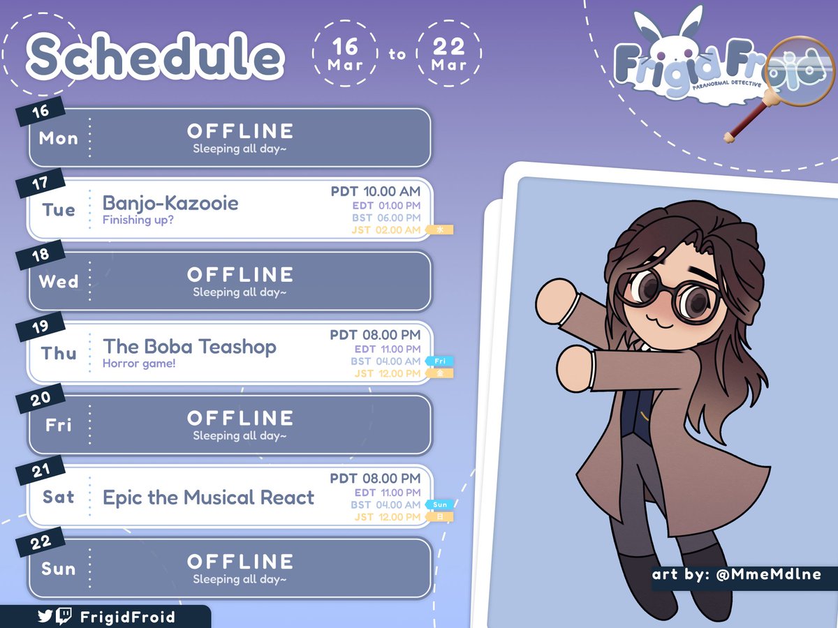 FrigidFroid👻🔎VTuber tweet media