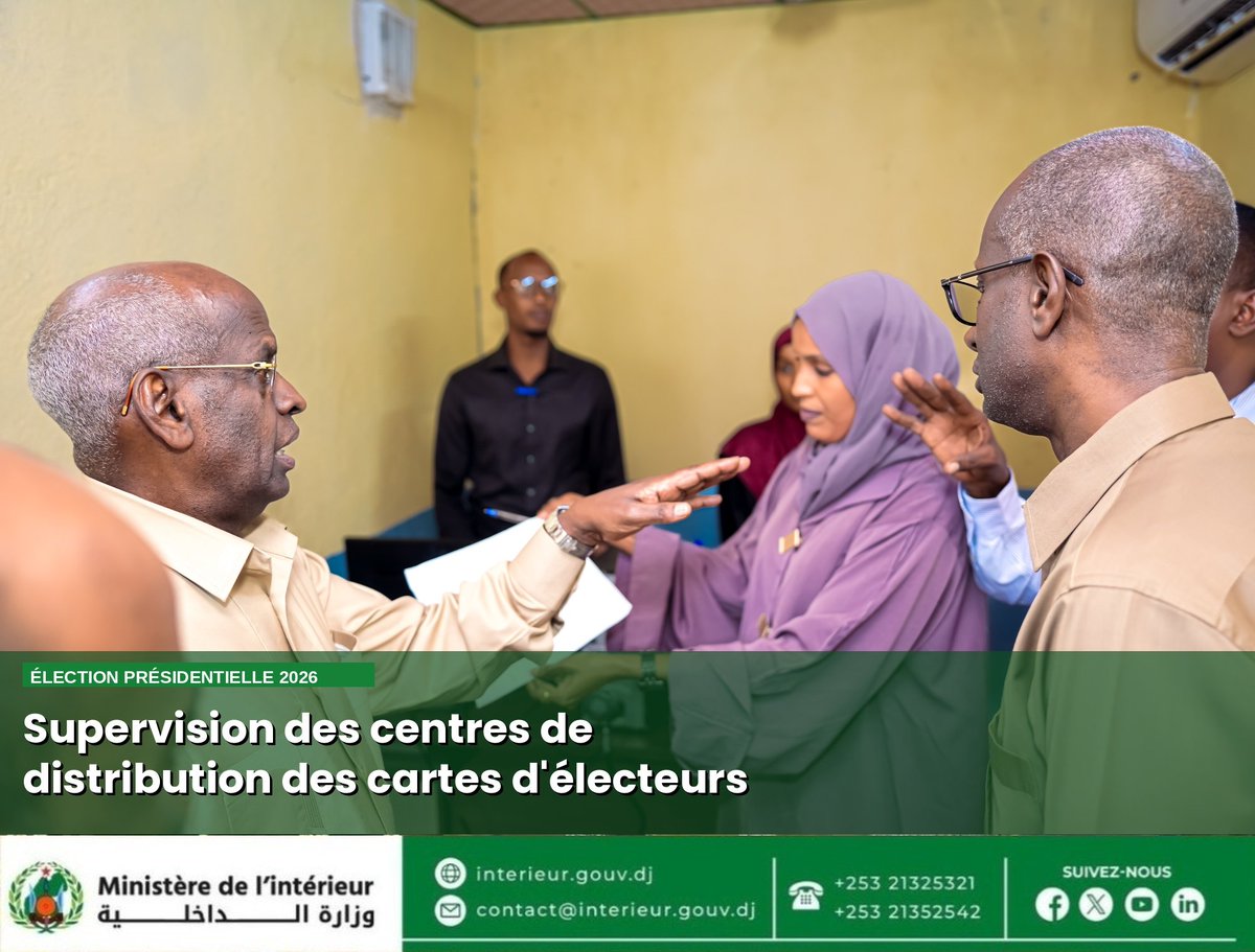 Ministère de l'Intérieur de Djibouti 🇩🇯 tweet media