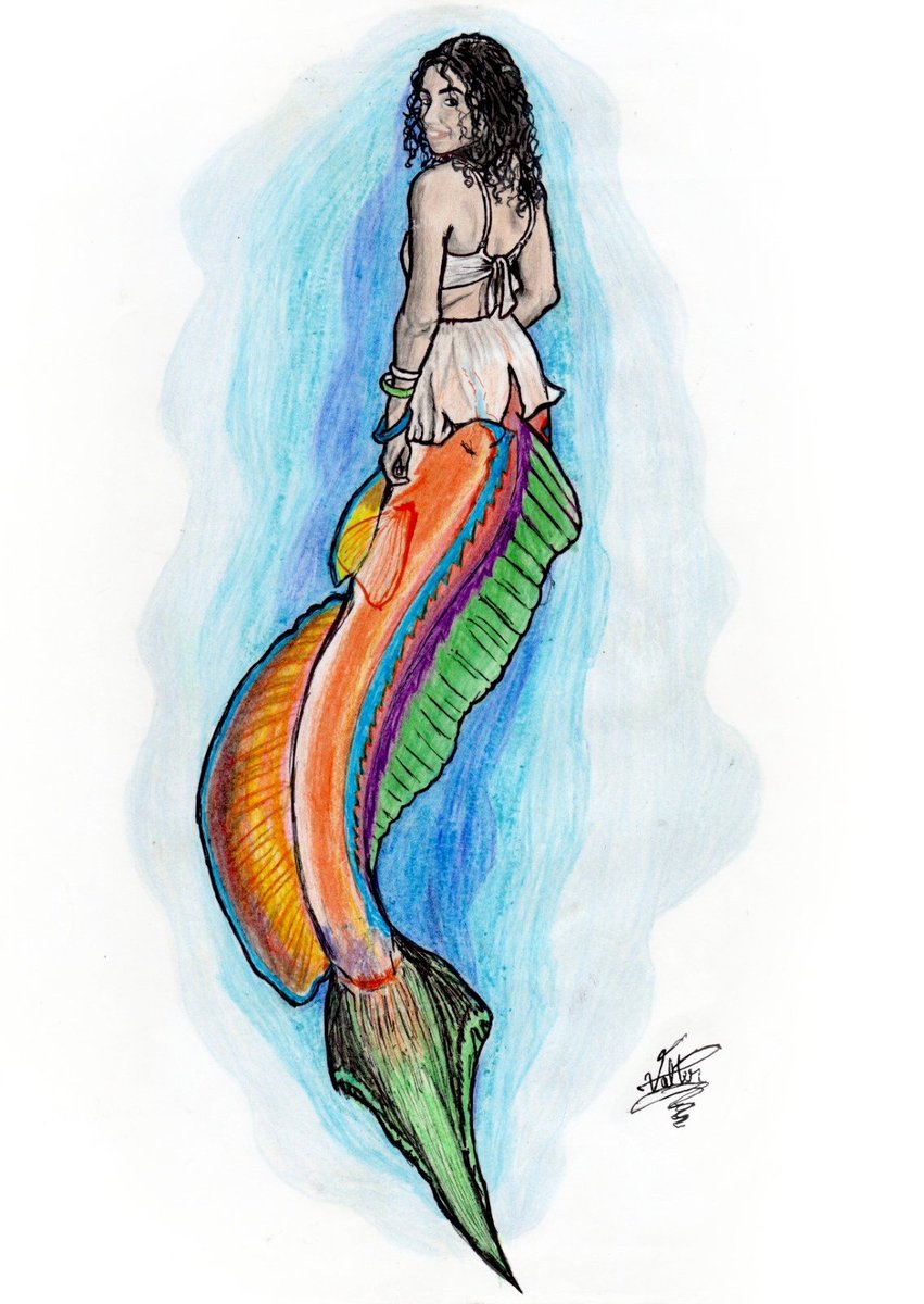 ValterArts's tweet photo. Projeto Sereia
Nome: Sereia Tropical
Inspiração: Julia Cristina

#drawing
#desenho
#desenhos
#desenhosfriends
#sereia
#fanart
#siren
#mermaid
#projetosereia
#valterarts https://t.co/jdK3TLo58d