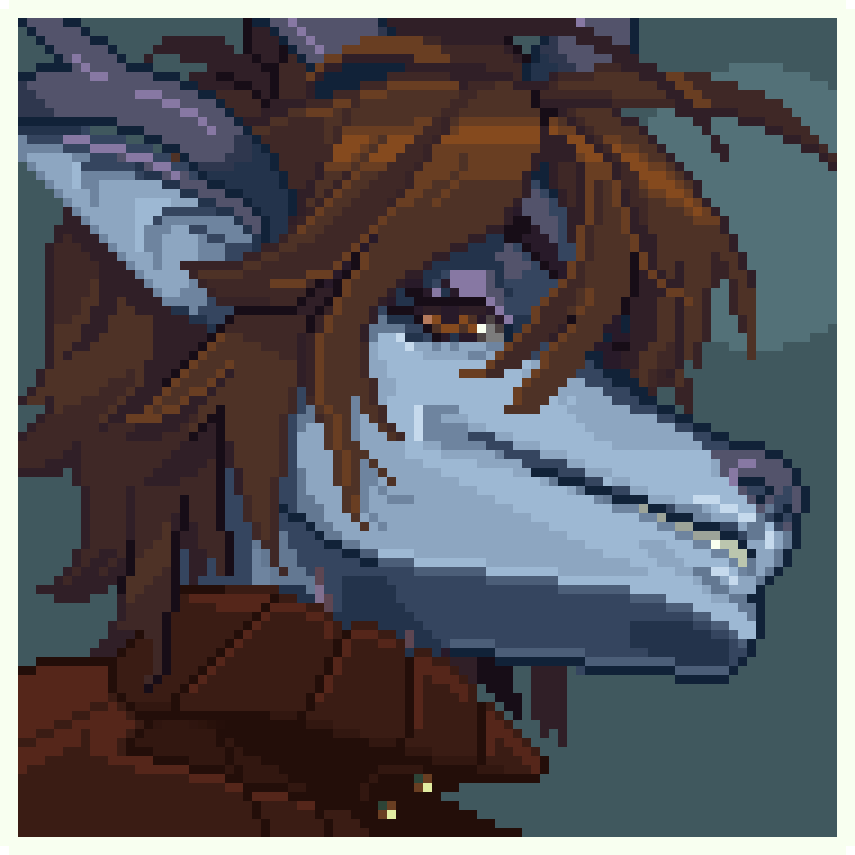 Got an official furc pfp to do of my friend's oc. I hope I did him justice at this size!
#VGenComm #pixelart #commsopen #furcadia #furry