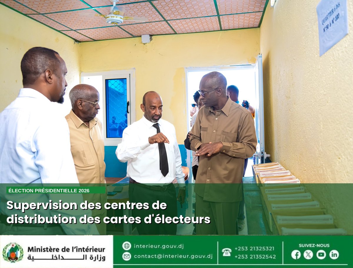 Ministère de l'Intérieur de Djibouti 🇩🇯 tweet media