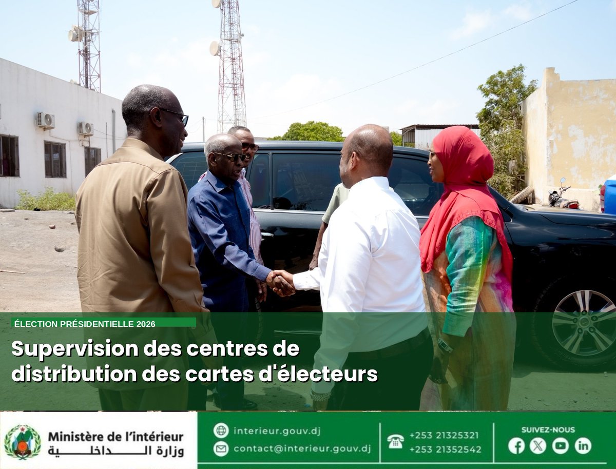 Ministère de l'Intérieur de Djibouti 🇩🇯 tweet media