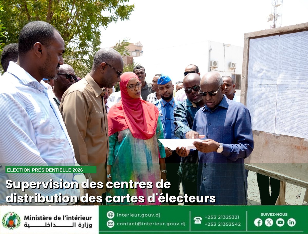 Ministère de l'Intérieur de Djibouti 🇩🇯 tweet media