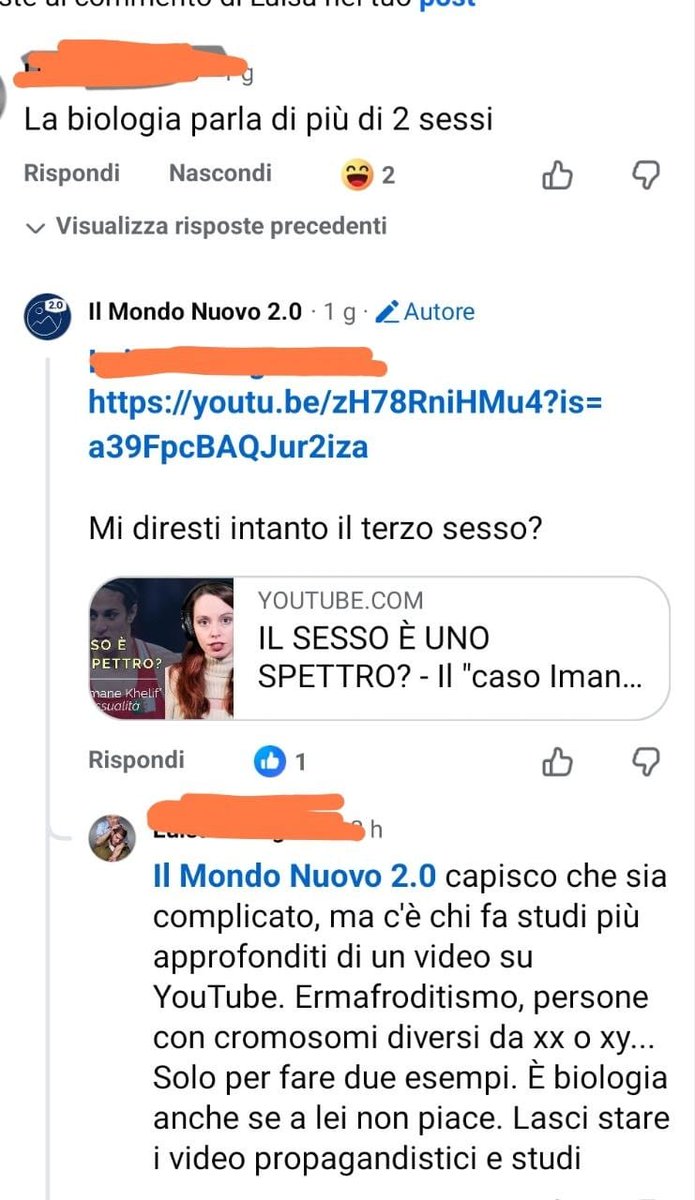 Cjiedwye ai ritardati che pagano Panassiti per fare disinformazione.
Non a <a href="/DavidPuente/">David Puente</a>, quello non sa un cazzo.

All'università, in Medicina, c'è un esame che si chiama "patologia".

Ti spiegano com'è quando le cose non funzionano.

Se hai sia il cazzo che la figa, non va bene.