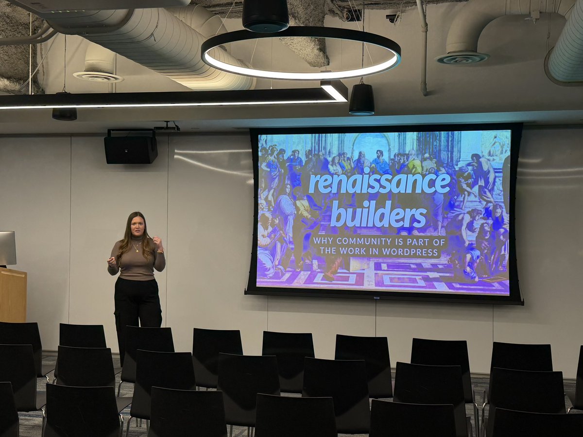 Boston WordPress tweet media