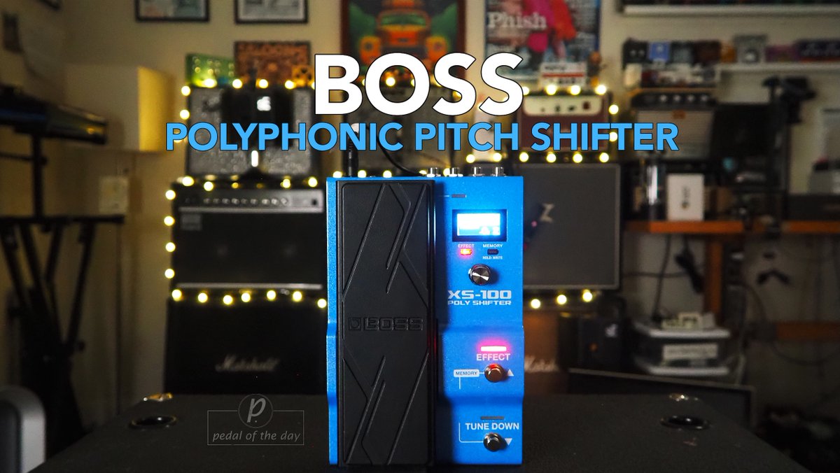 pedaloftheday's tweet photo. Stoked to get my hands on the XS-100 Poly Shifter from our friends at @bossinfoglobal & @RolandGlobal - the XS-1 was amazing, and this one takes everything up a notch...cheers!!
https://t.co/MrsqygMAY8
https://t.co/lY0SsWAcgL
#guitarpedals #boss #bosspedals #pedaloftheday https://t.co/C1XormJ8mQ