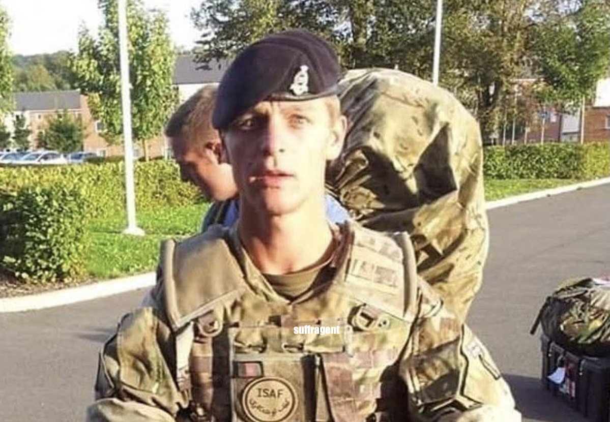 Meet Robert Homans of Birmingham. He served in Afghanistan from the age of 19. 

After returning to the UK, he struggled with PTSD and lost his home. He applied for social housing, but was denied because he wasn't a migrant. 

He killed himself soon after, in August 2025.🇬🇧