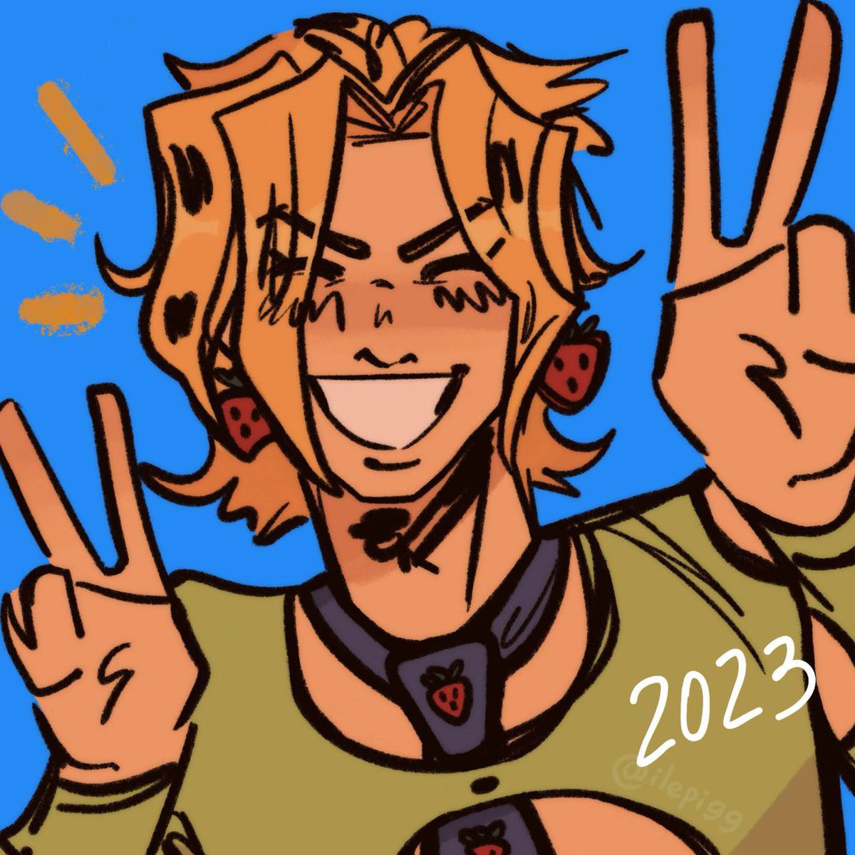 ilepigg's tweet photo. hi guys this is my oc pannacotta fugo #jjba https://t.co/gd3DQZQq9c