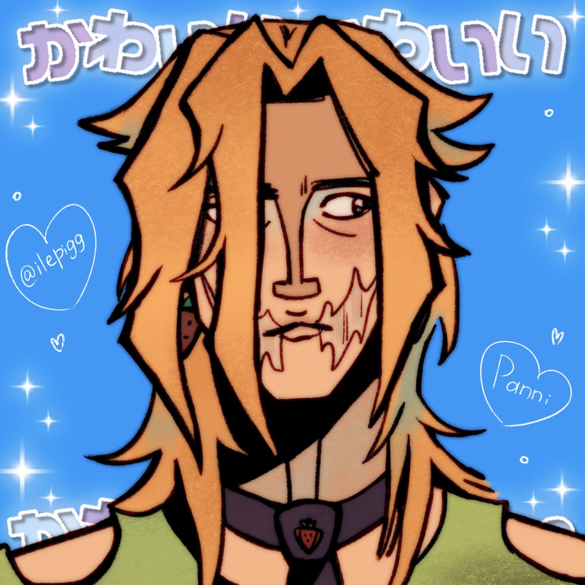 ilepigg's tweet photo. hi guys this is my oc pannacotta fugo #jjba https://t.co/gd3DQZQq9c