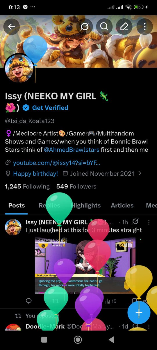 Issy (NEEKO MY GIRL 🌺🦎) tweet media
