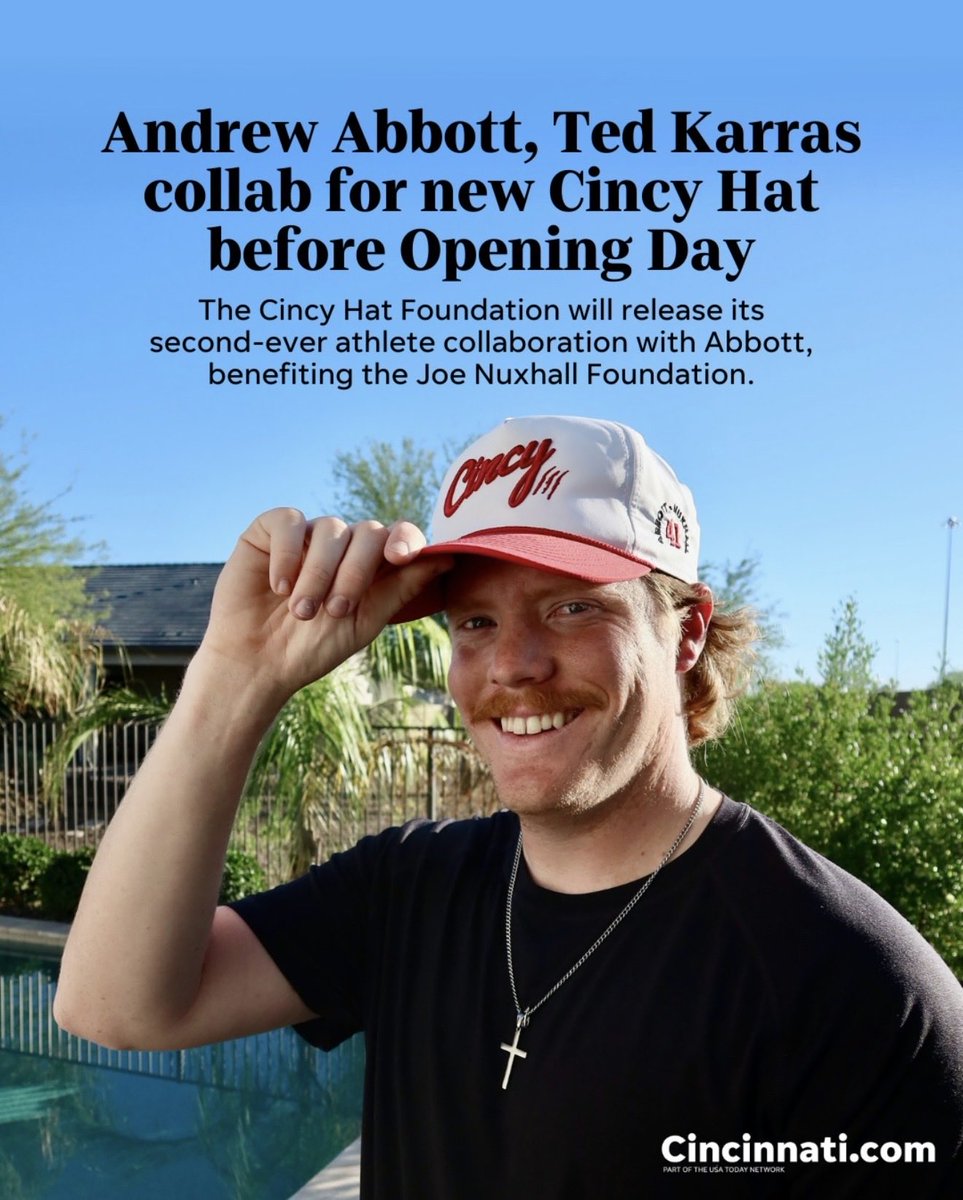 The Cincy Hat by Ted Karras tweet media