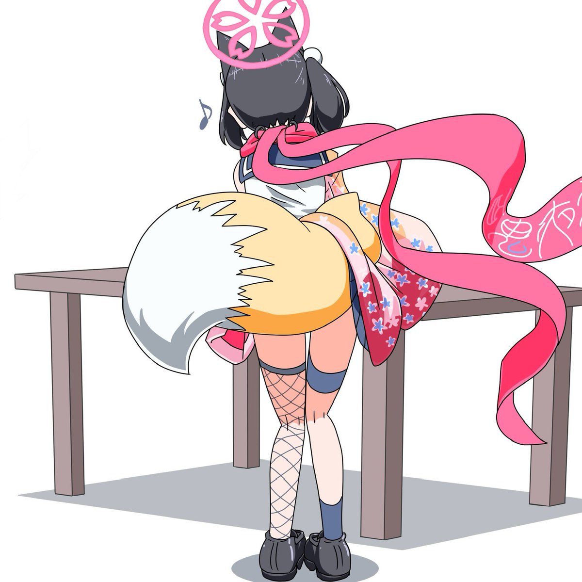 しっぽガード(成功)