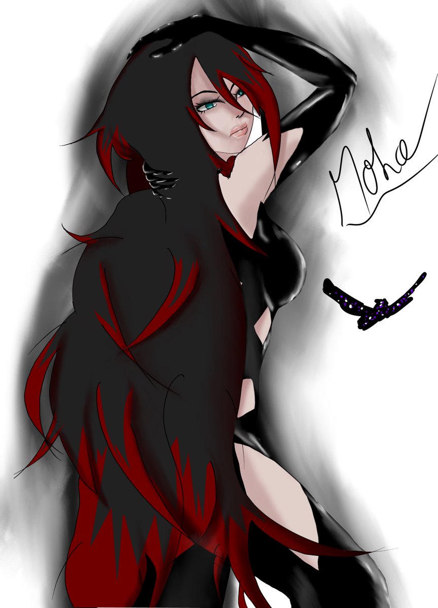 mkhachich's tweet photo. First #digitaldrawing officially done! 

Fan art of #raven from #gravityrush

Y’all can tell that the light is coming from literally everywhere… still learning :p https://t.co/2ITW4rGEaF