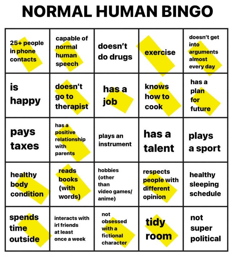 weeklybucket's tweet photo. Just like when I play regular bingo. https://t.co/g1PWr9XpHS