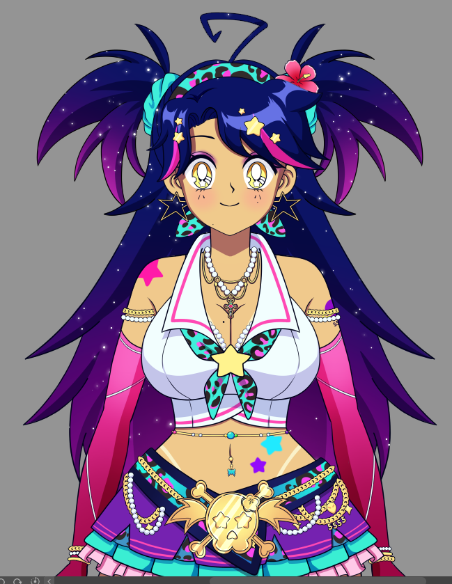 Stella ☆ Luna 🌺⭐ Gyaru Space Pirate tweet media