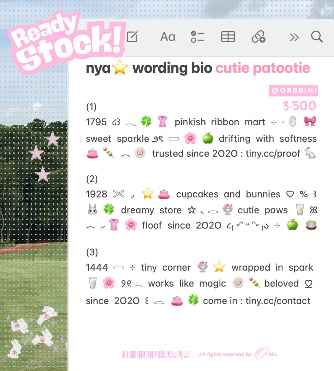 nya⭐️ wOrding layout tweet media