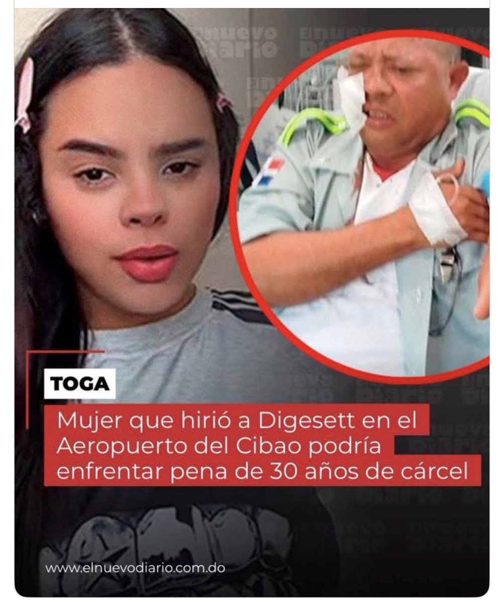 FelixPortes's tweet photo. Esta noticia no se corresponde con la realidad jurídica.

En los casos de golpes o heridas voluntarias que produzcan una deformación permanente, como una cicatriz visible en el rostro, la legislación dominicana es clara.

Artículo 309 del Código Penal de la República Dominicana

Pena aplicable:
Reclusión menor, es decir, de 3 a 10 años de prisión.

Esto se debe a que la cicatriz permanente en el rostro es considerada una deformación, criterio que ha sido reiterado por la jurisprudencia dominicana.

Ahora bien, si no existe cicatriz ni deformación permanente, la infracción se mantiene en el ámbito correccional, con una pena de:

Prisión de seis meses a dos años y multa de quinientos a cinco mil pesos.

Por tanto, hablar de una pena de 30 años de prisión en un caso de esta naturaleza no se corresponde con lo establecido por el Código Penal, salvo que concurran circunstancias jurídicas completamente distintas que modifiquen la calificación del hecho.

La opinión pública merece información jurídica correcta y apegada a las leyes.