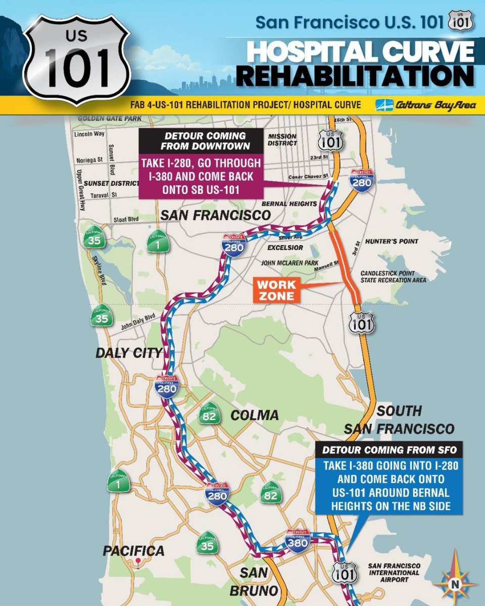 Caltrans District 4 tweet media