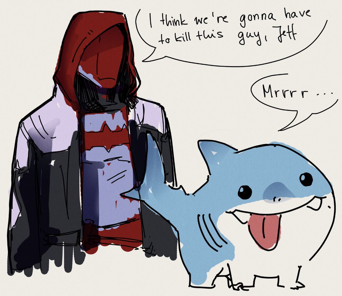 jason todd and jeff the landshark