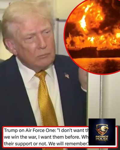 PatriotPulseOff's tweet photo. 💪 TRUMP MEANS BUSINESS! President Trump demands NATO step up BEFORE the fight — not after. "We will remember." America's allies better take note. No more free rides! 🇺🇸 #TrumpLeads #NATO #AmericaFirst https://t.co/9OfR5xg2IQ