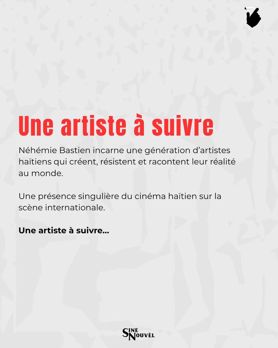 sinenouvel's tweet photo. Suite...
1/2
Le parcours de Néhémie Bastien illustre l’élan d’une nouvelle génération d’artistes haïtiens qui portent leurs histoires au-delà des frontières. Une trajectoire prometteuse pour le cinéma haïtien. 🇭🇹🎬
#CinemaHaitien #CultureHaitienne #SineNouvel https://t.co/HswcwStpuJ