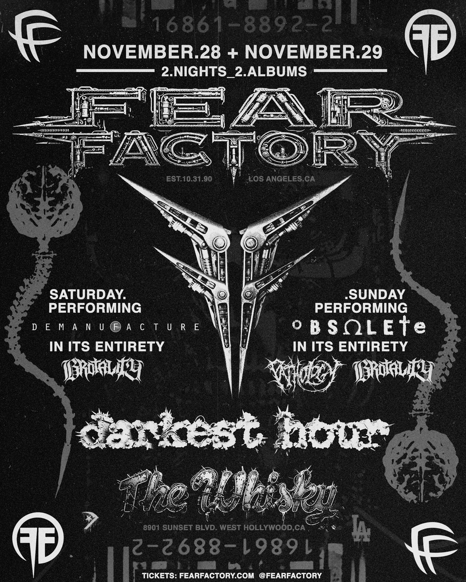 Fear Factory tweet media