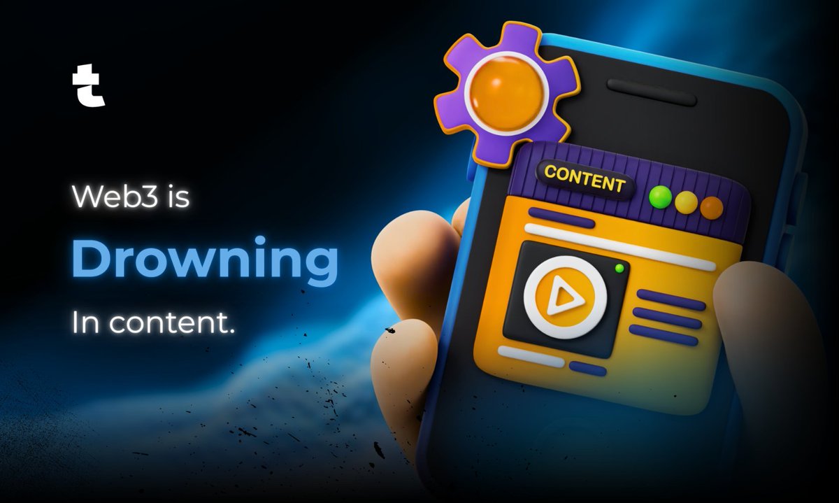 tapflowdigital's tweet photo. Billions of words get posted across Telegrams, Discords, and X threads, 99% vanish into the void within hours.

It’s not that Web3 lacks knowledge, it’s overflowing with it. What we lack is structure, a way to capture insights before they get buried, refine them, and make them reusable.

The next breakthrough in this space won’t come from “more noise.” It’ll come from builders who know how to preserve clarity.