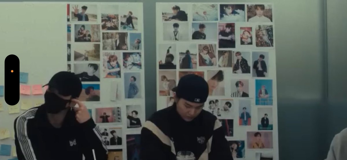 dreamjeons's tweet photo. they have ALL their former eras (chapter 2/solo included) on white boards in the room https://t.co/Vz7R6PtGVG