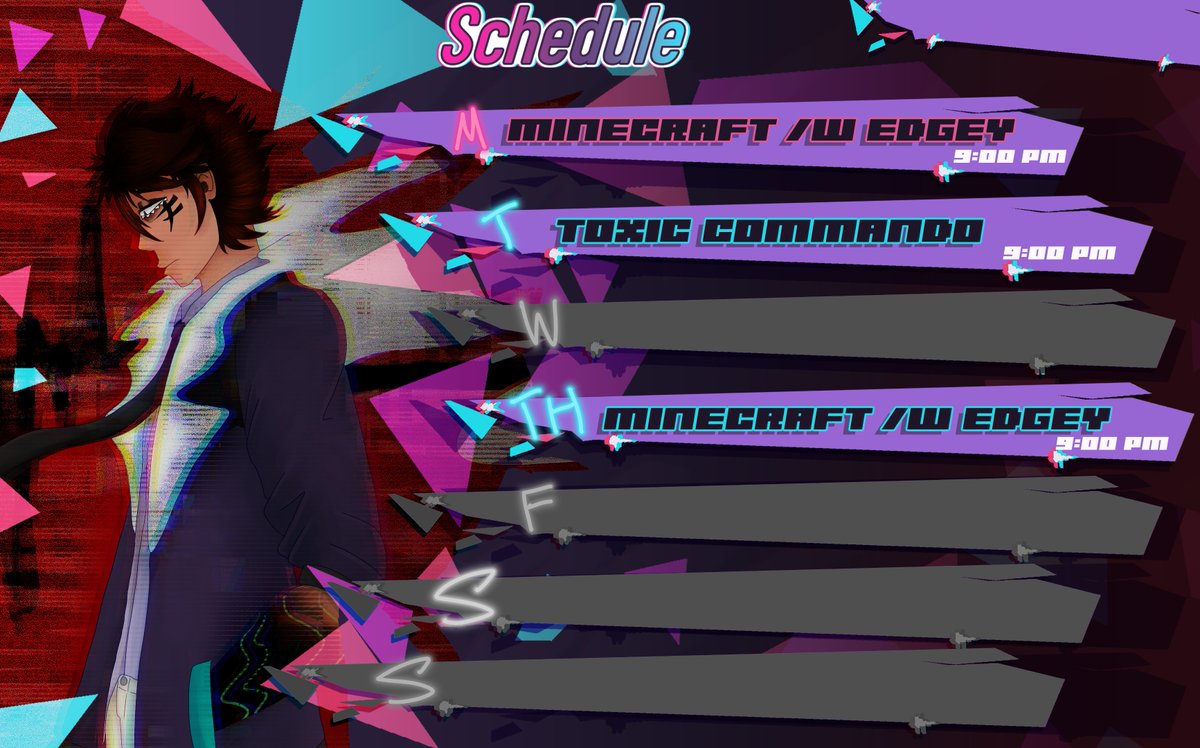 Shattered Violet (Commissions Open!) tweet media