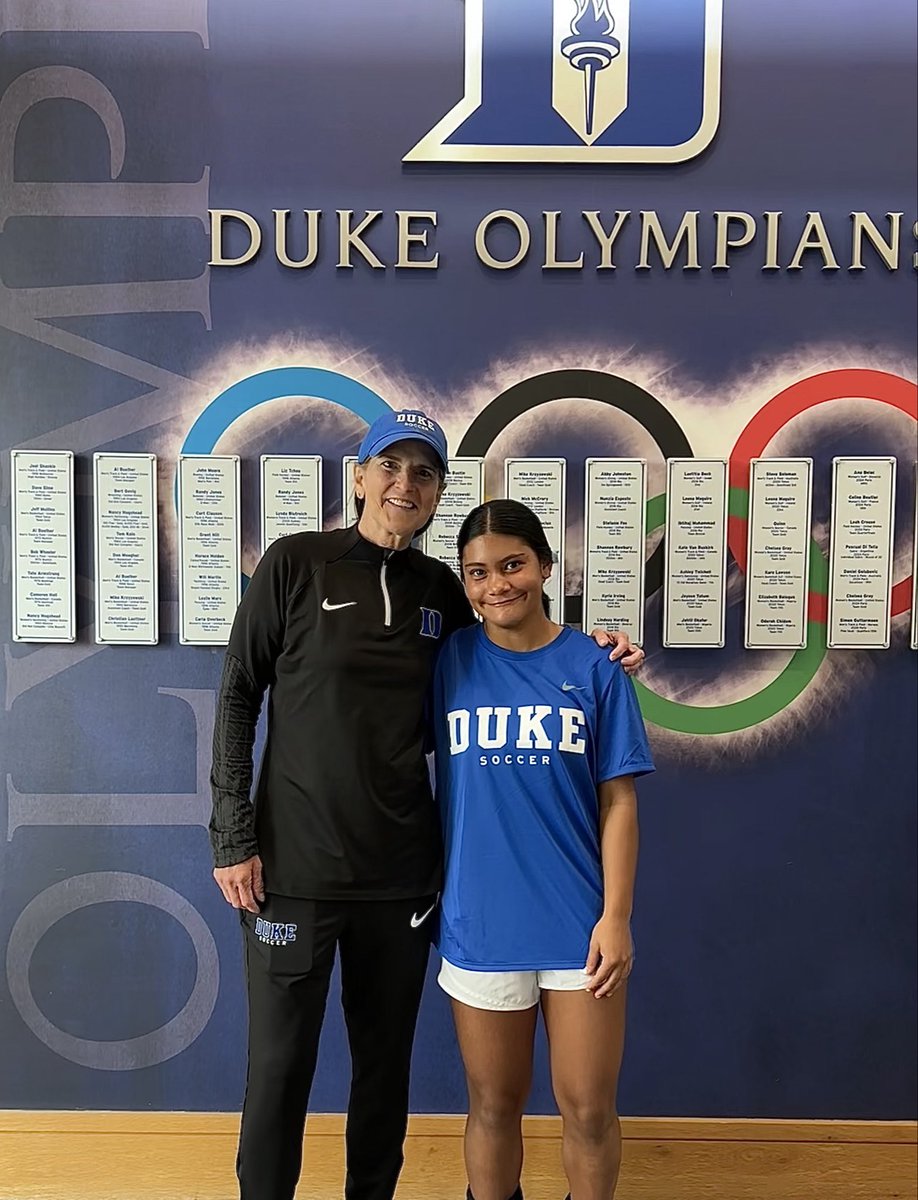 vicranieri2029's tweet photo. Thank you @DukeWSOC for a great weekend in North Carolina! I had a fun experience learning and meeting so many great players! Special thanks to Coach Kieran, Coach Hanna, and Coach Overbeck! 💙🤍@ImYouthSoccer @ImCollegeSoccer @G2CollegeSoccer @CollegeSoccerID https://t.co/FhT98N4JqX