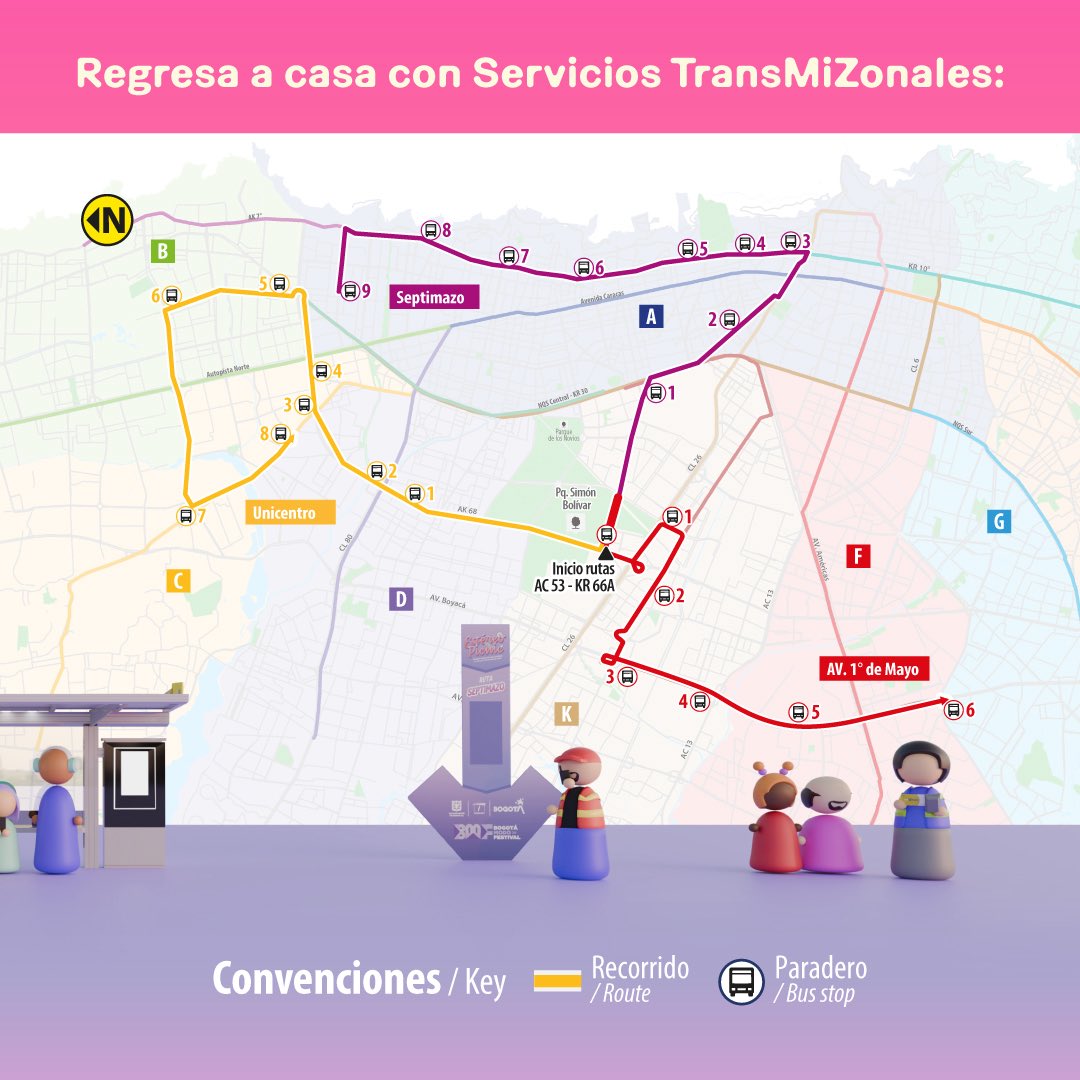TransMilenio tweet media