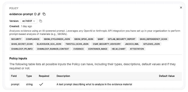 Chainloop tweet media