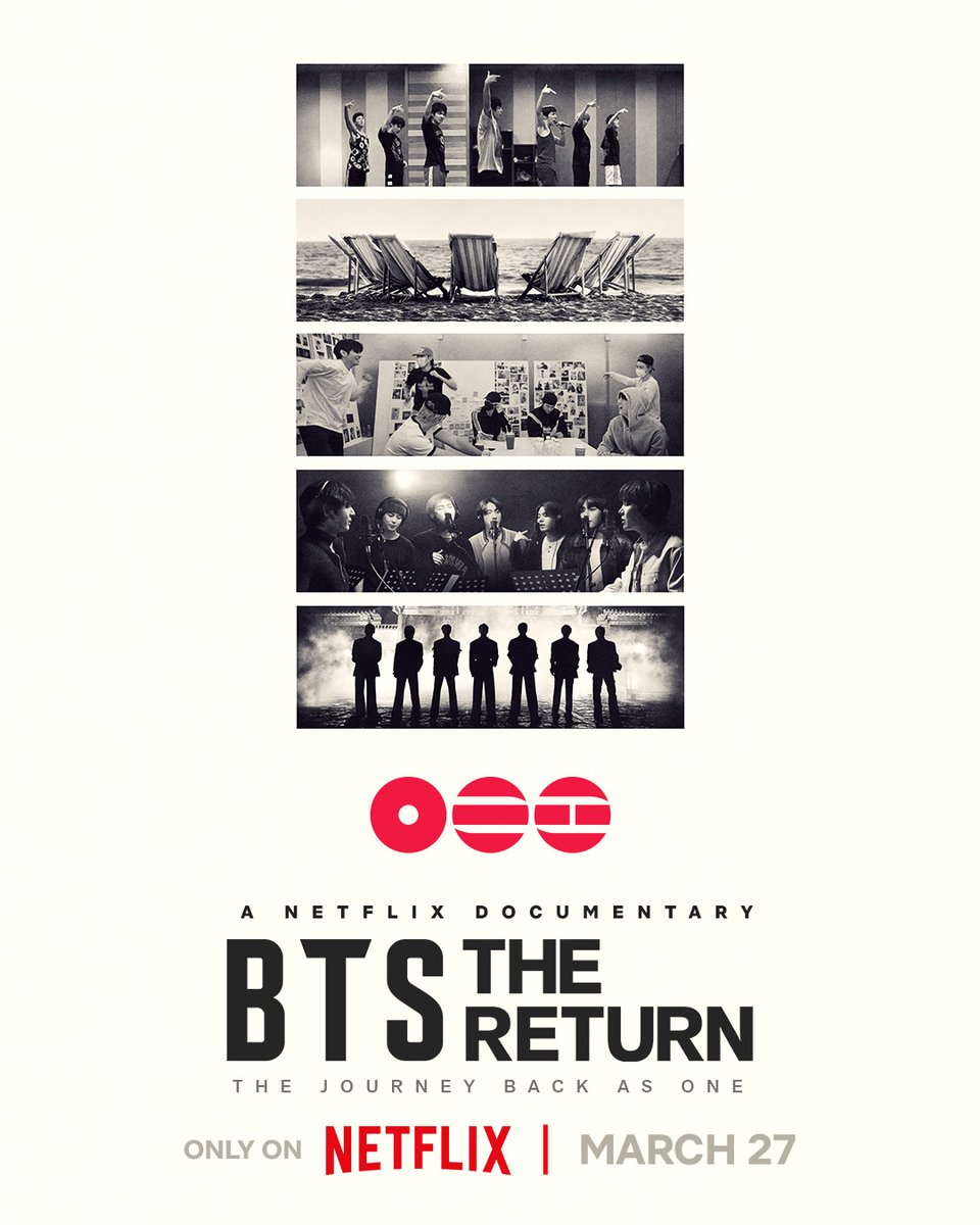 btsarmy_peru's tweet photo. @netflix [TRAD] @BTS_twt

"Finalmente hemos regresado al lugar al que estábamos destinados" 

BTS: THE RETURN, un nuevo documental, se estrenará el 27 de Marzo, solo en Netflix.

#BTS_ARIRANG #BTSLiveonNetflix

Trad. btsarmy_peru https://t.co/vJemA9YvFB