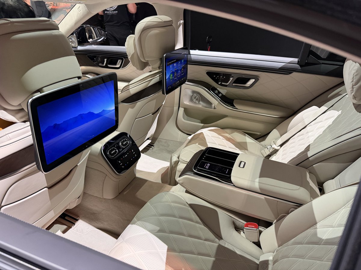 Mercedes S580 with Nvidia Drive AGX