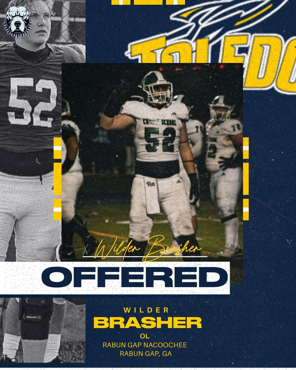 DAWGHZERECRUITS's tweet image. Congrats to @wilder52brasher on his offer from @ToledoFB!!    

Get evaluated now and see if you could be next: forms.gle/Snx16YnGJzV6Rr… 

#DAWGSZN #ONErocket