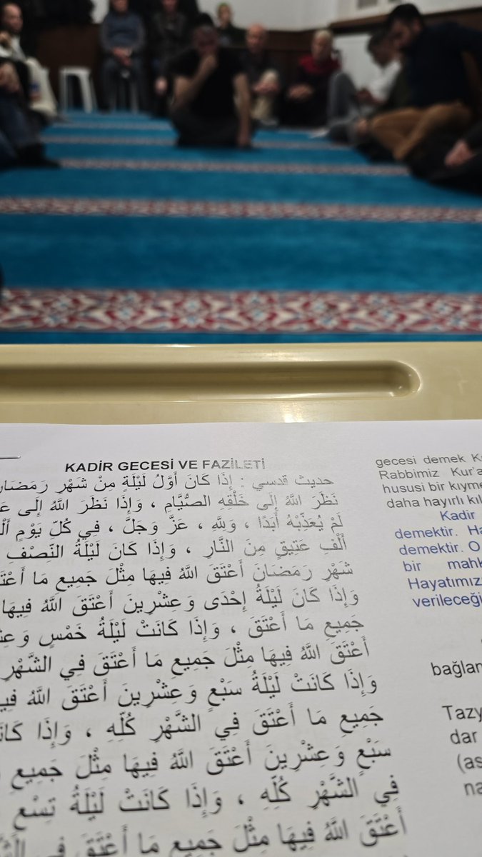 Cemaat ders yapmamı bekliyor taktik verin