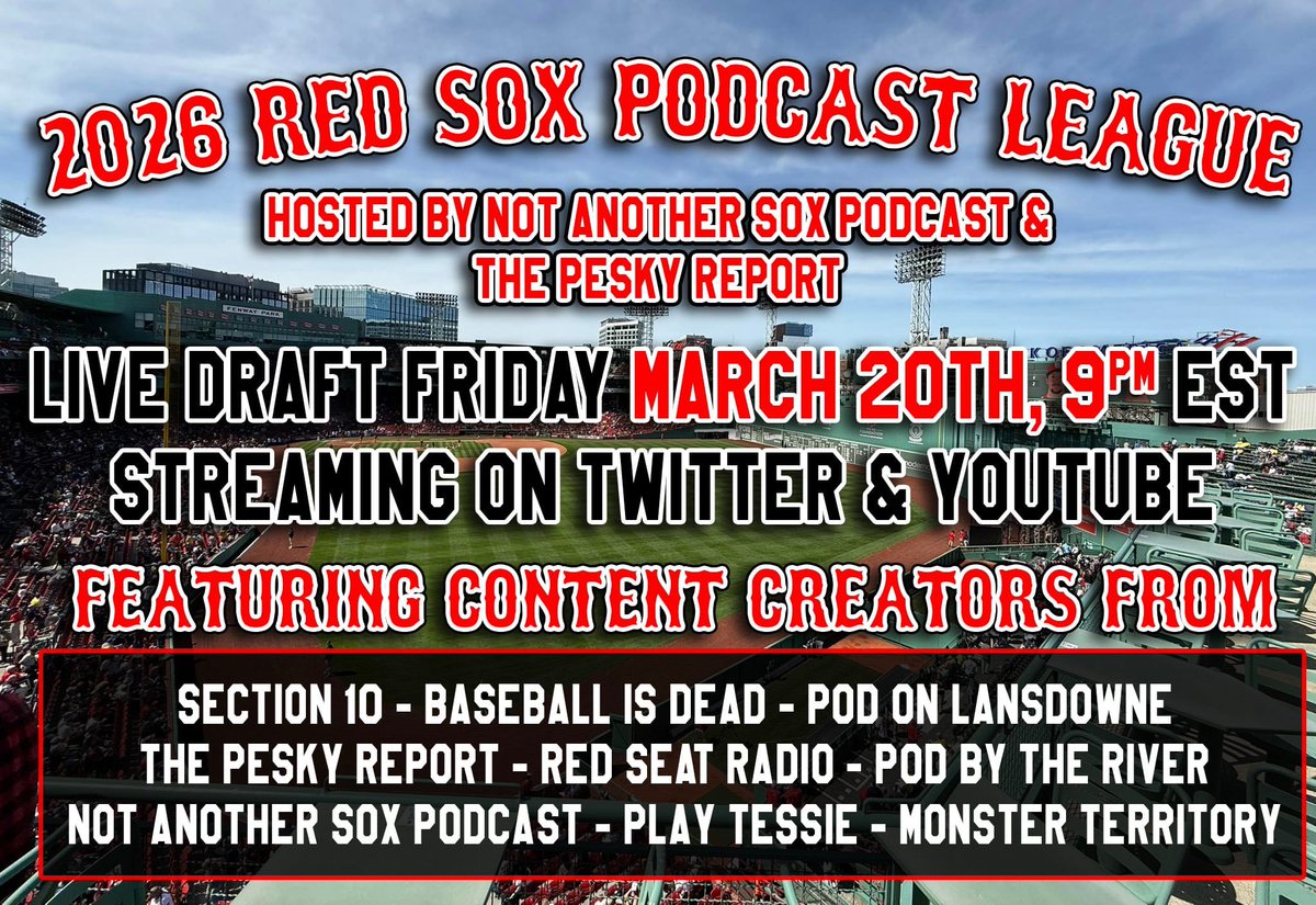 🎙️Not Another Sox Podcast🎙️ tweet media