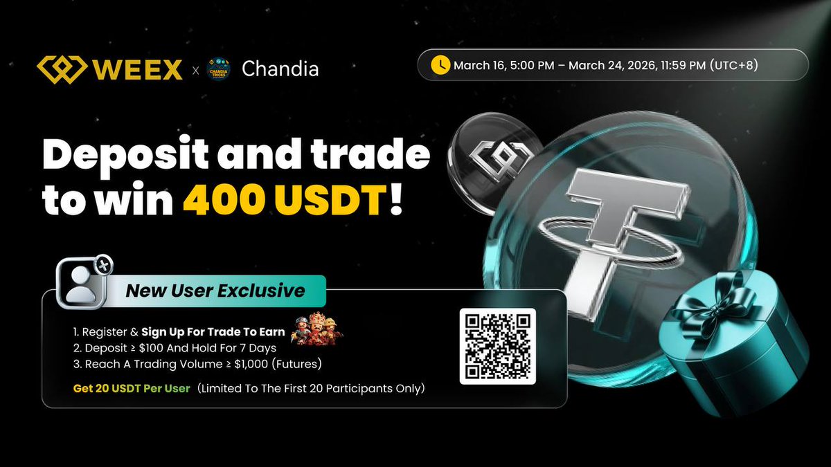 Hussnainhashmi0's tweet photo. New to crypto?Here is why you should join #Bybit today .
New users get an exclusive welcome bonus of up to 6,135 USDT!
Trade Spot, Derivatives, and even use tools like TradingView. Everything you need in one place.
https://t.co/hlOkyQ6dp8
#BybitAmplifyWin #CryptoNewbie #Bybit https://t.co/5LoL47tVYC