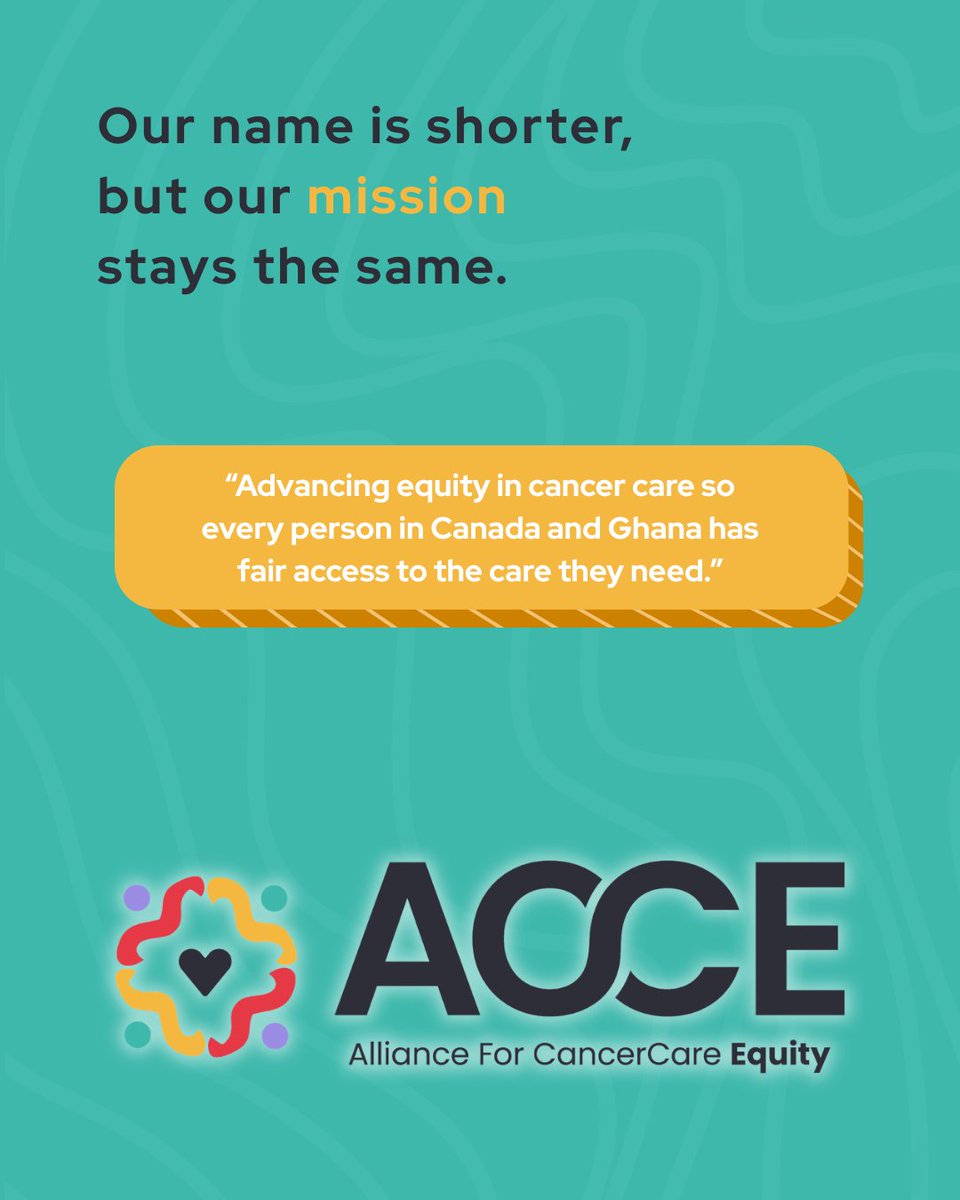 Alliance for CancerCare Equity tweet media