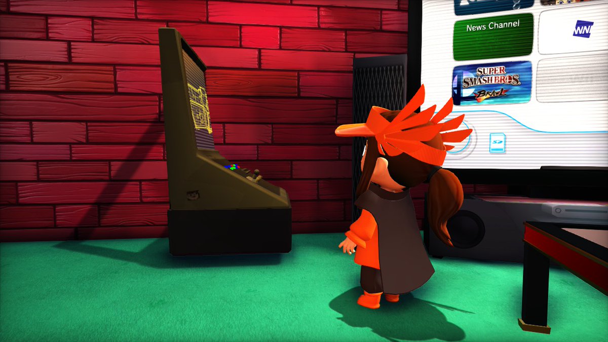MarioMario7829's tweet photo. Okay. What is this thing doing here next to the TV? Was this not there before?

Now in my future episodes of MM7829&amp;F, my viewers are gonna see this control panel on the TV scene and it's gonna be a distraction. :/ https://t.co/cCscjFH98t