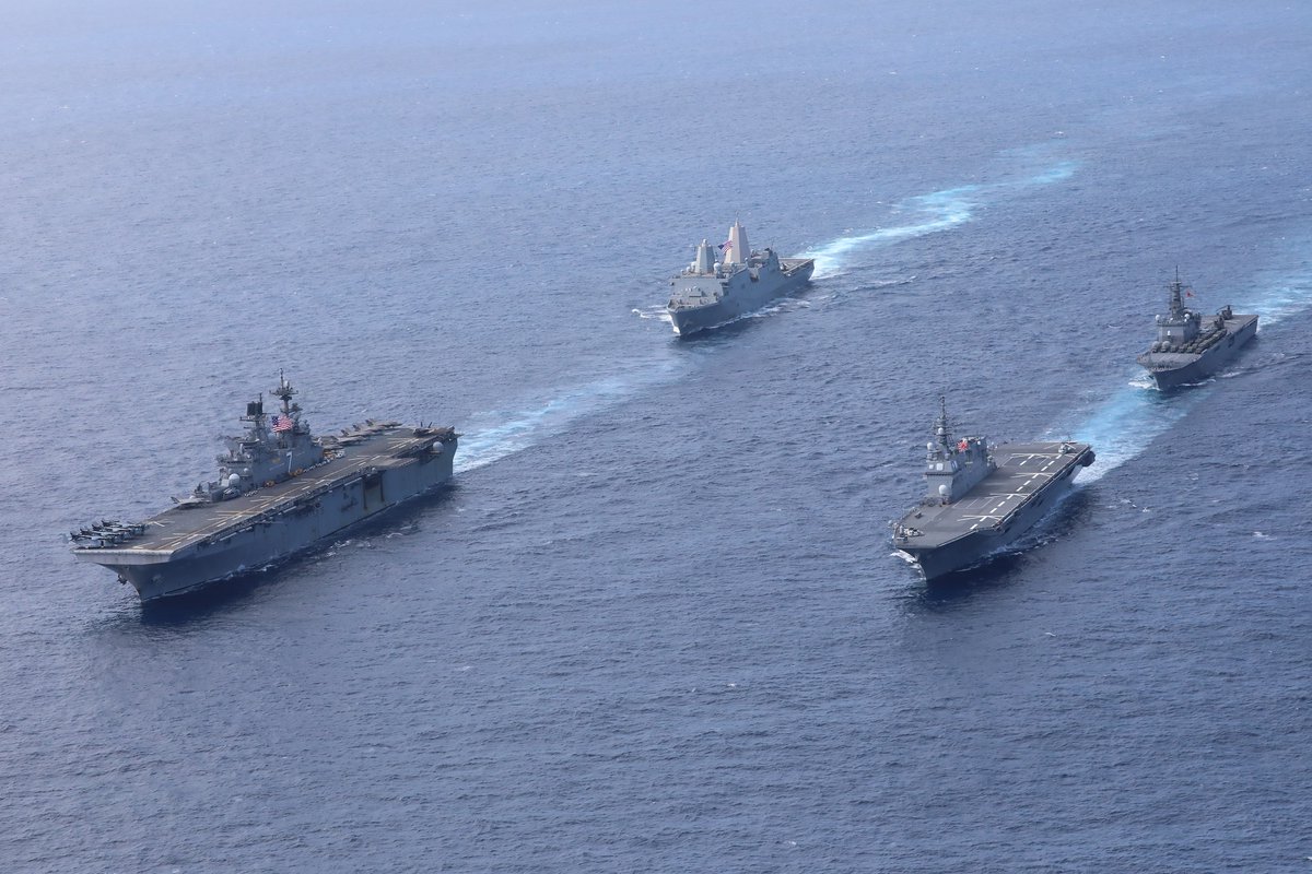 海上自衛隊　自衛艦隊（公式） tweet media