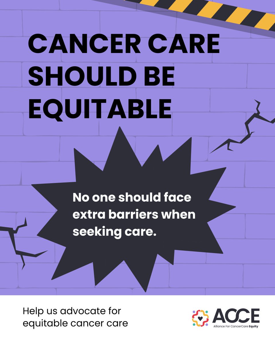 Alliance for CancerCare Equity tweet media