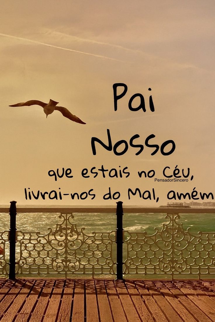 'Livrai-nos do Mal"

Amém 🙌