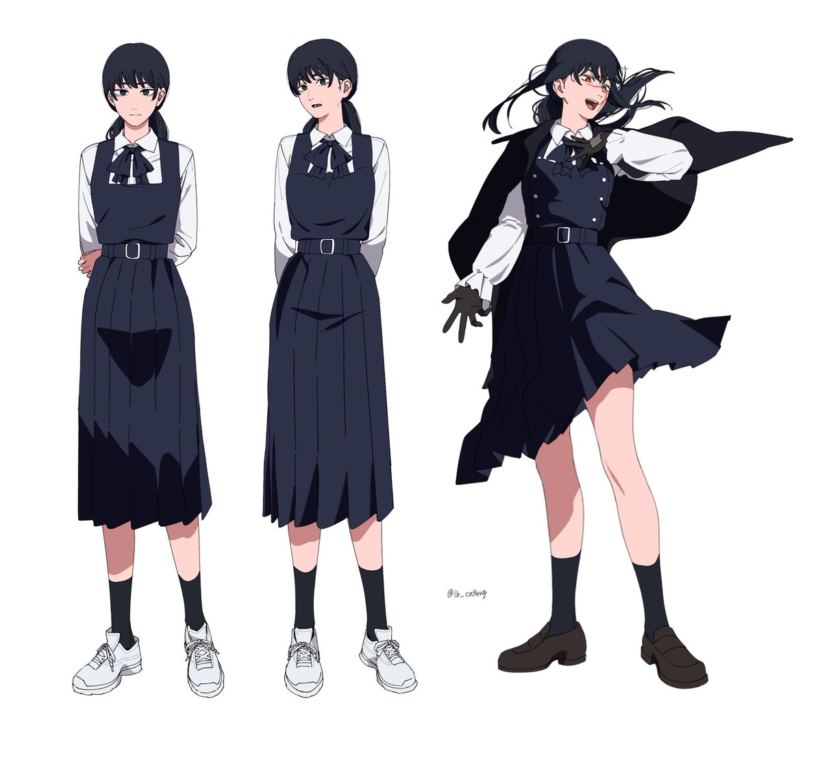Okkotsu_Asa's tweet photo. The style of the movie really suits me 😎 https://t.co/887DhS4keE